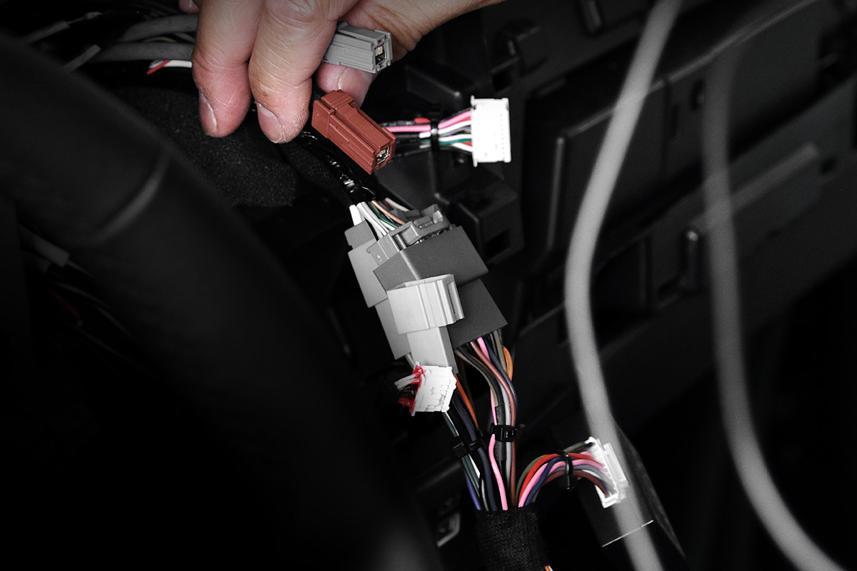 CARDIO 專車專用環景系統安裝專用對插線組,無須破線、剪線