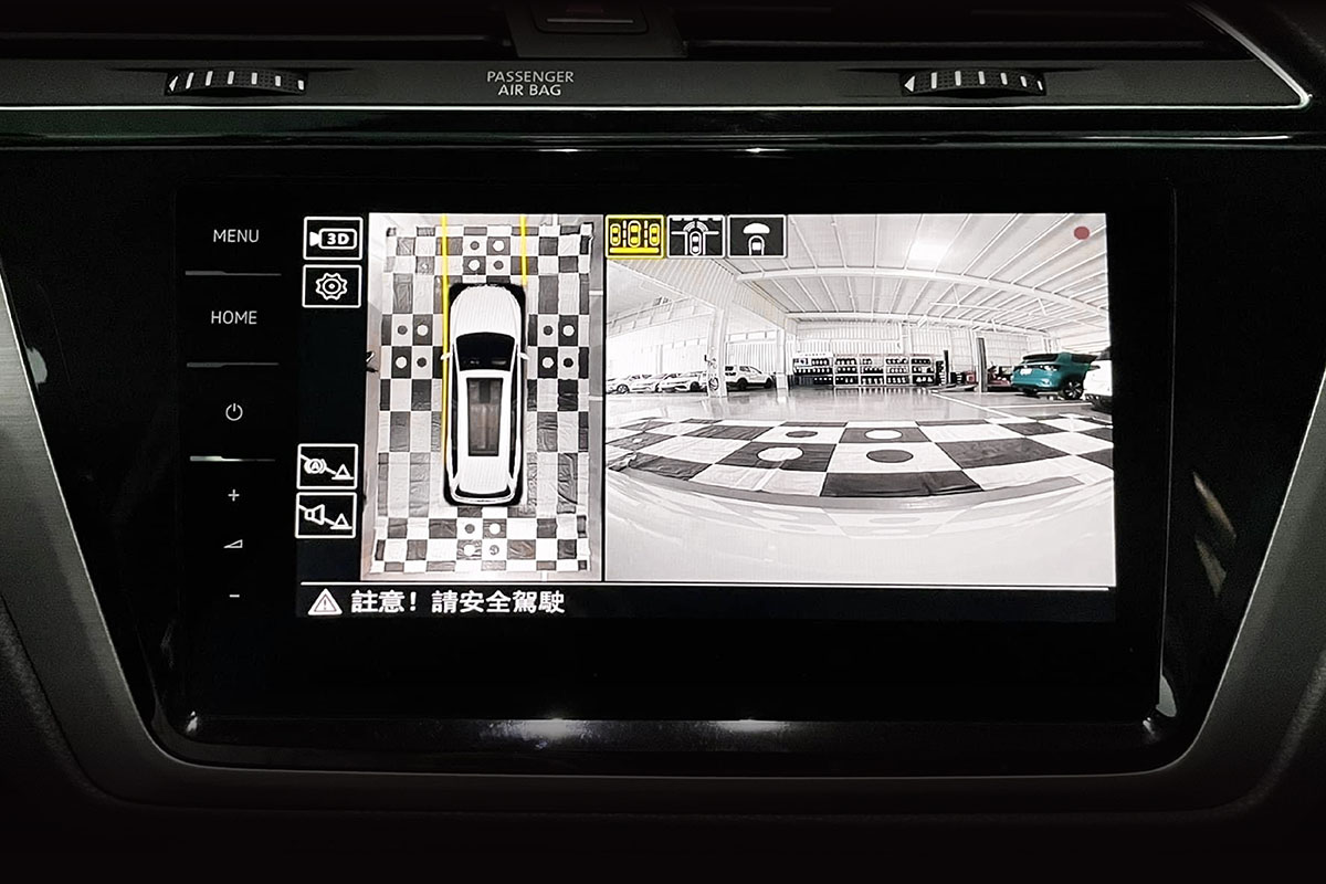 CARDIO 專車專用環景系統,沿用原廠車機螢幕