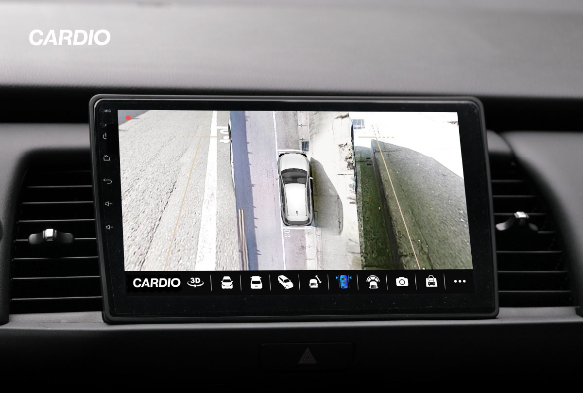 CARDIO CNW 航家款安卓機,具有聯發科 MTK 超 8 核心,3D 360 度環景系統與導航功能