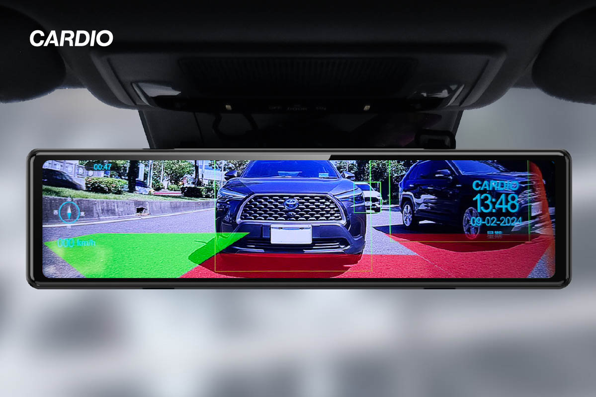 CARDIO CML-160S WIFI 全能行車記錄器/電子後視鏡,高規元件提升行車安全